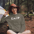 This cozy and comfortable Camping hoodie is the ultimate must-have for anyone who loves the great outdoors.